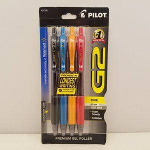 Pilot G2 Fine 0.7mm Premium Retractable Gel Roller Pens Comfort Grip